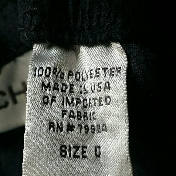 Chico's Black maxi skirt Sz 0 (Small) - Picture 5 of 5